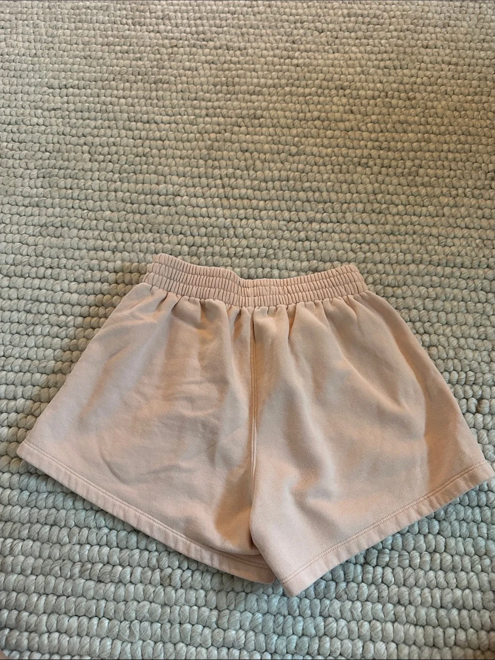 Abercrombie & Fitch Soft A&F Pink Fleece Sweat Shorts Size Small